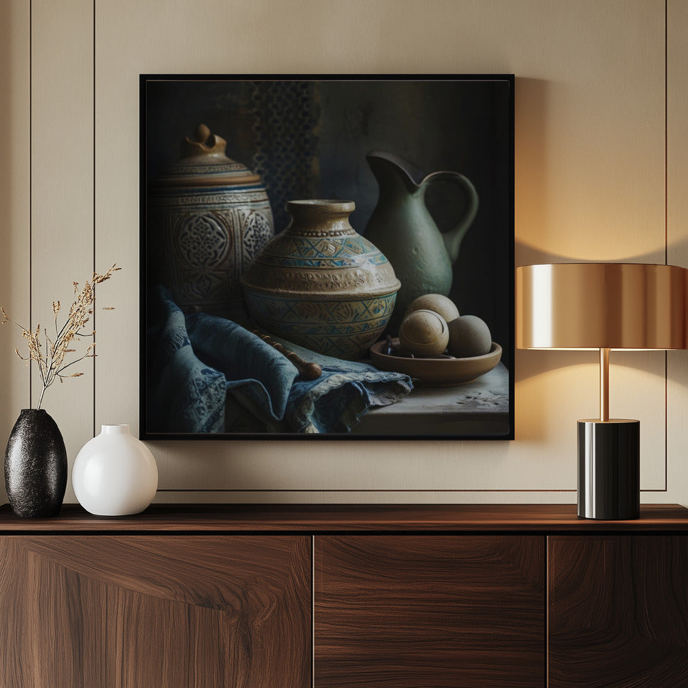 Timeless Pottery Still | Poster