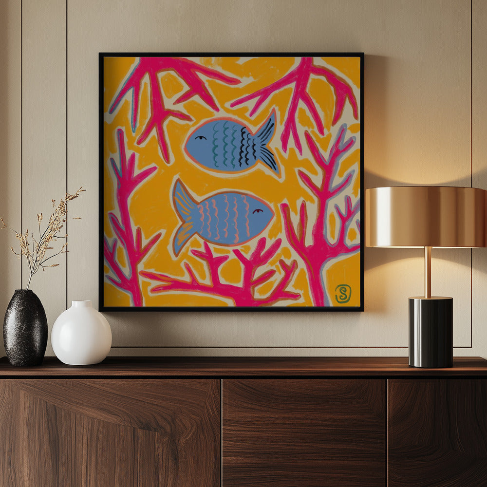 Korallenbegleiter | Poster