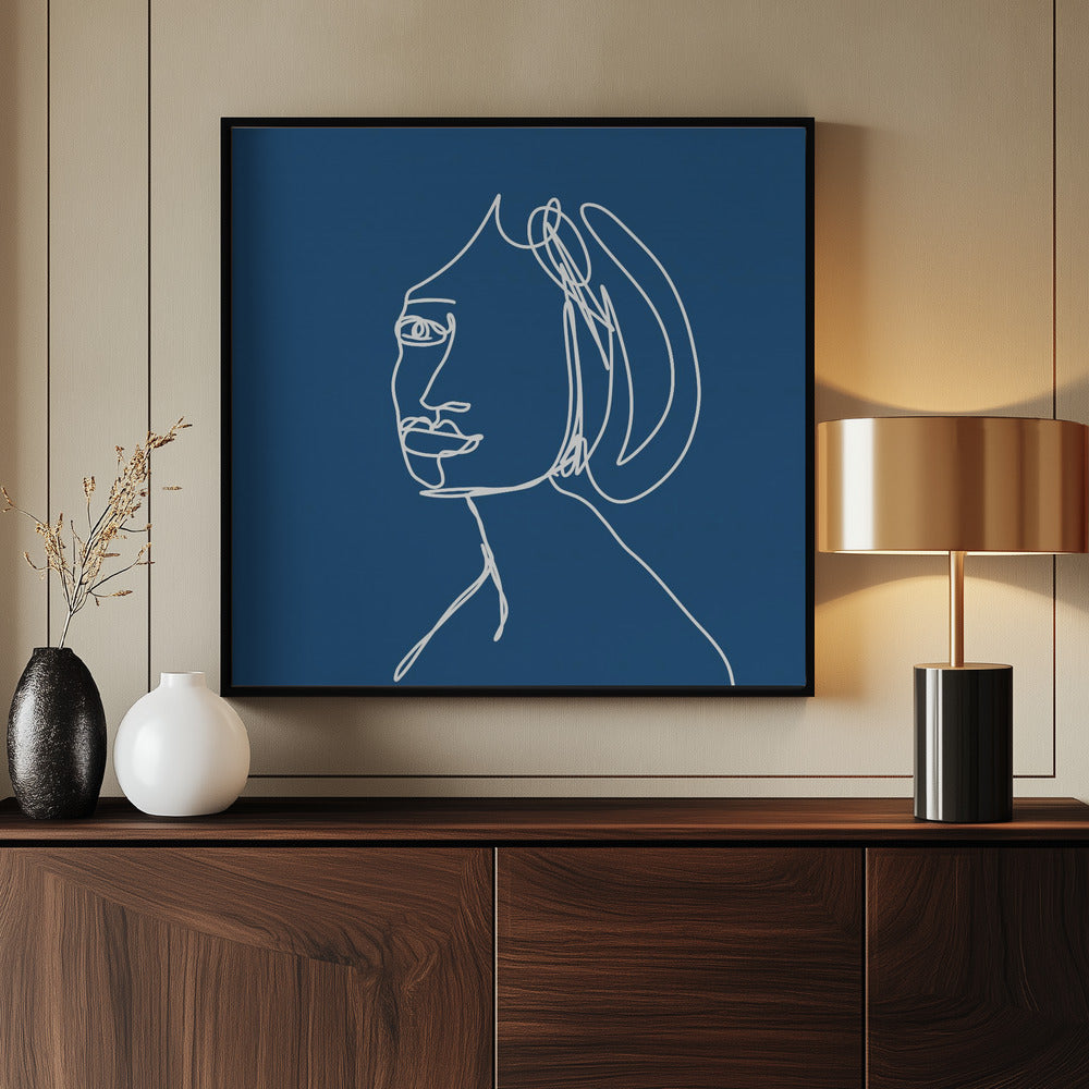 Woman LINE DRAWING | Poster