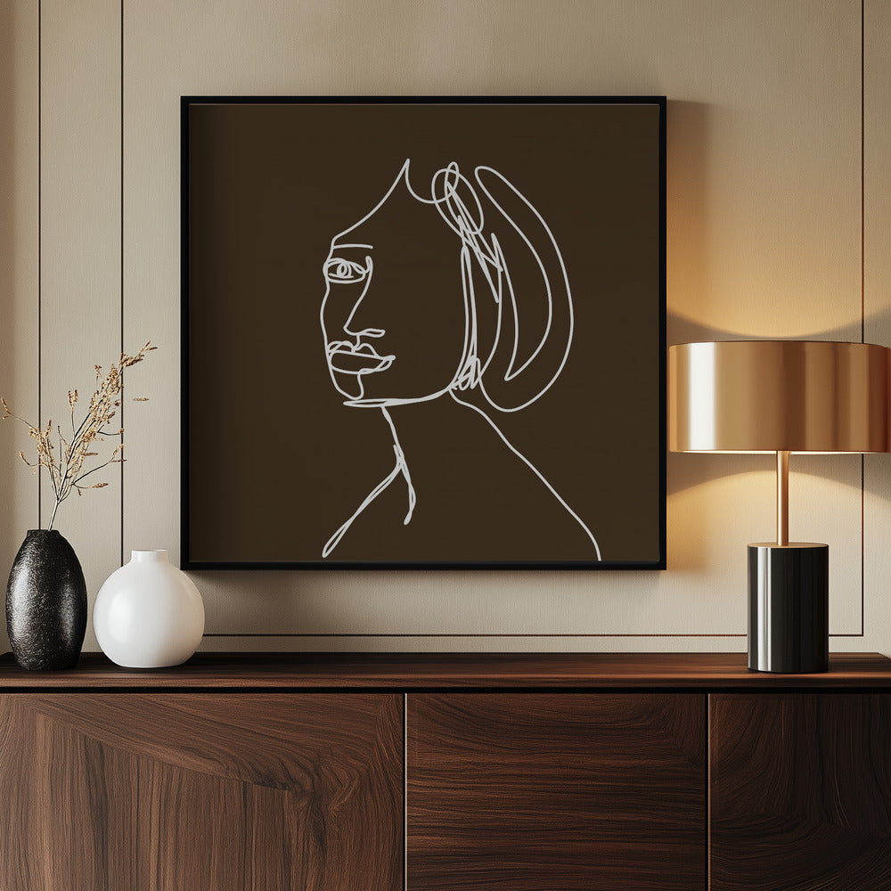 Woman LINE DRAWING | Poster