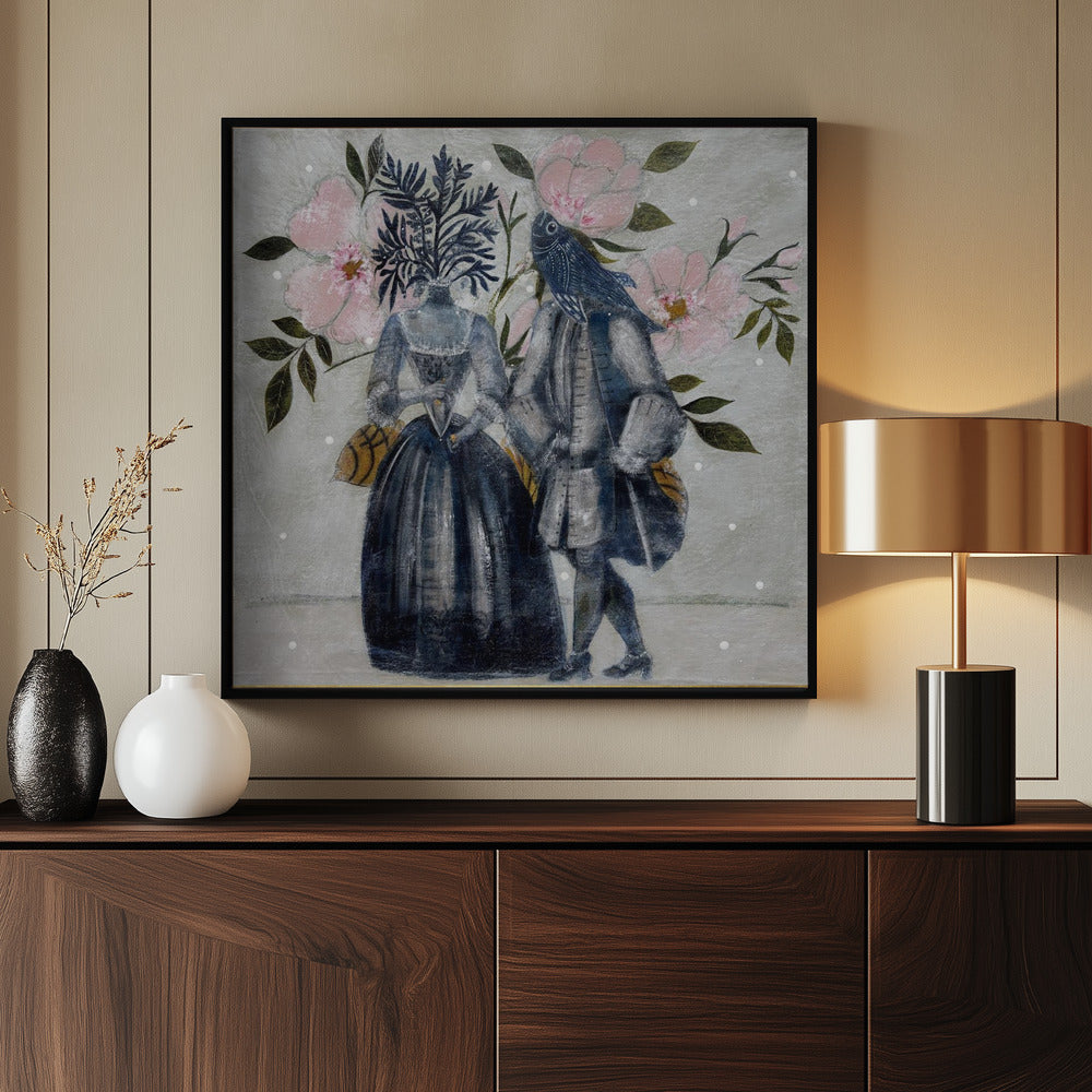 Der Hof der Tiefe | Poster