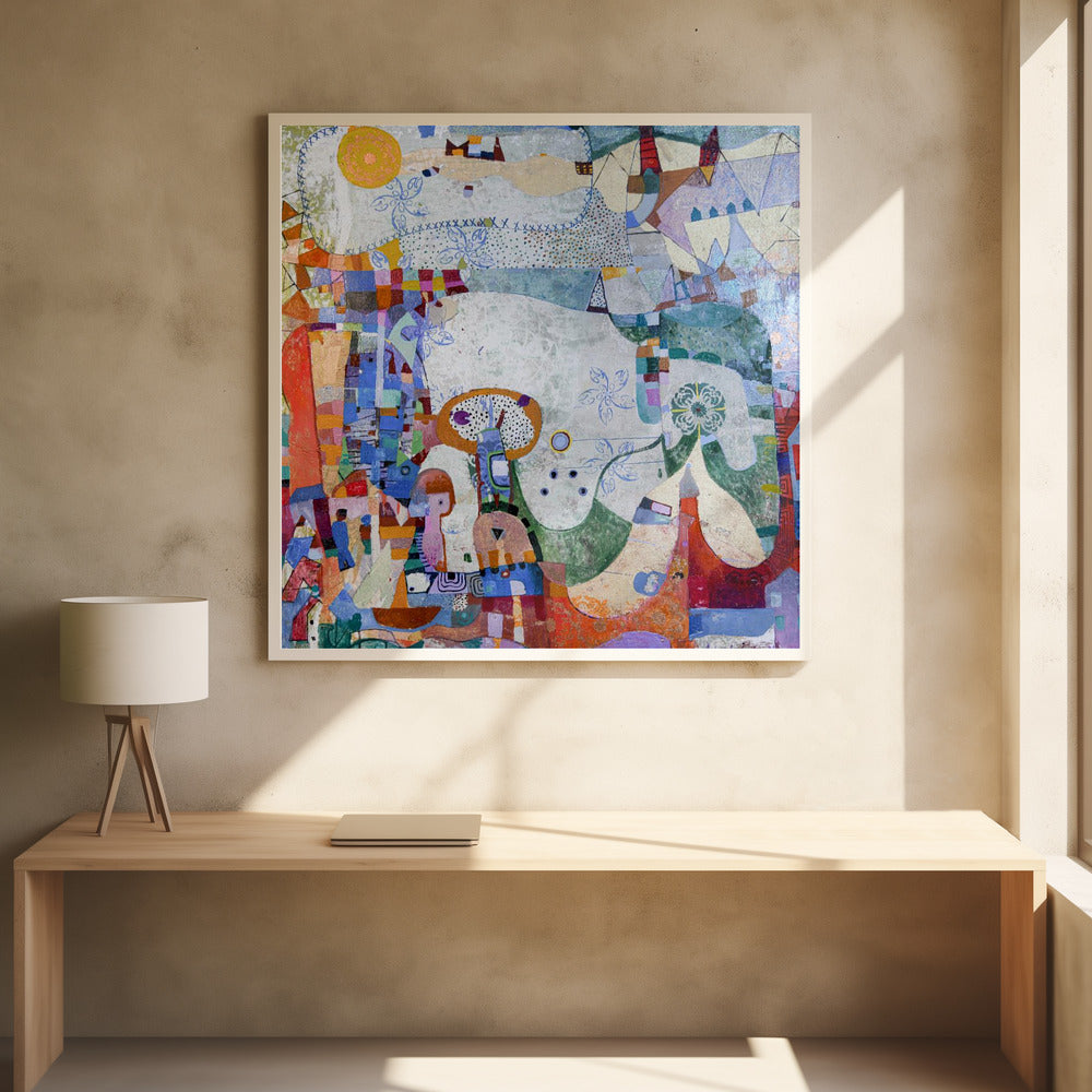 Entferntes Dorf | Poster