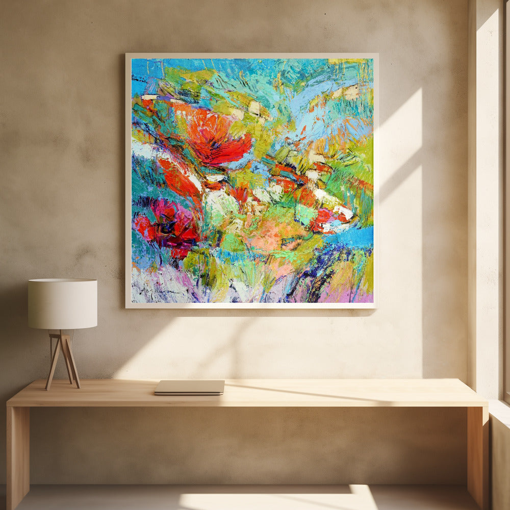 Florale Harmonie-Explosion | Poster