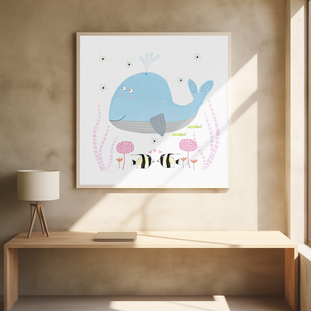 Whale's Garden Dream | Poster