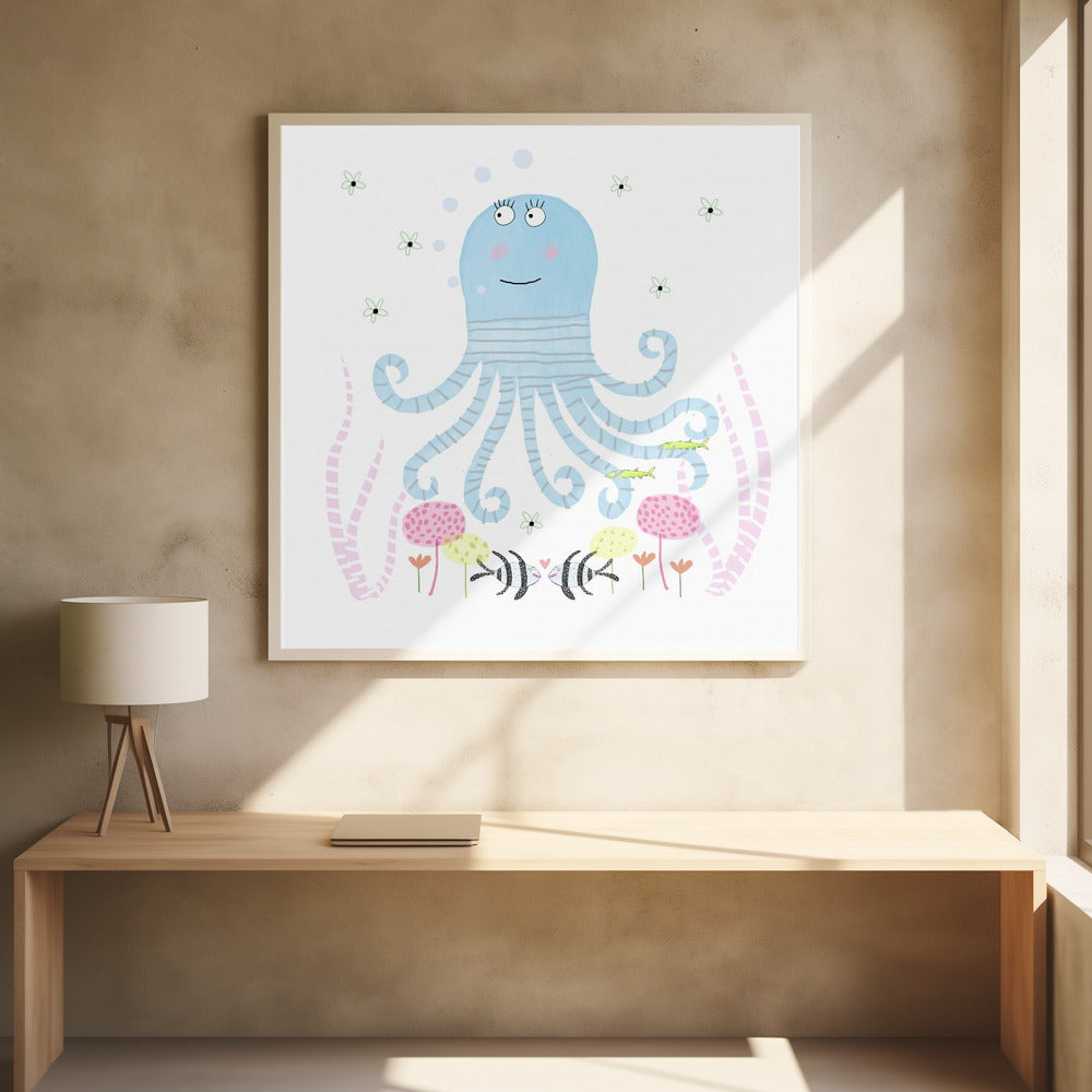 Lächelnder Meeresfreund | Poster