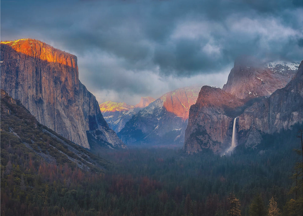 Das Yin und Yang von Yosemite | Leinwand