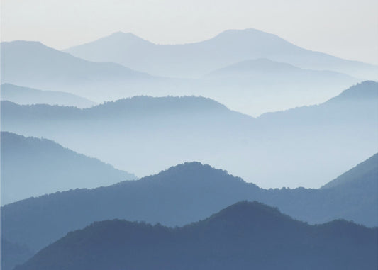 Blaue Wellen | Tapete
