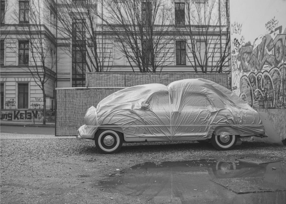 Fliegendes Auto | Leinwand