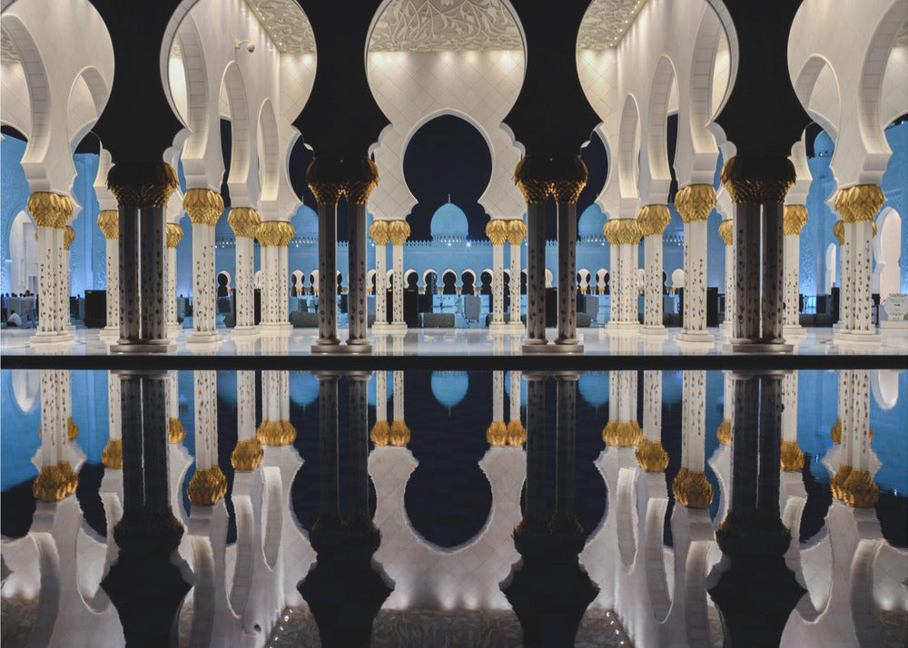 Blaue Stunde & Reflexion | Poster