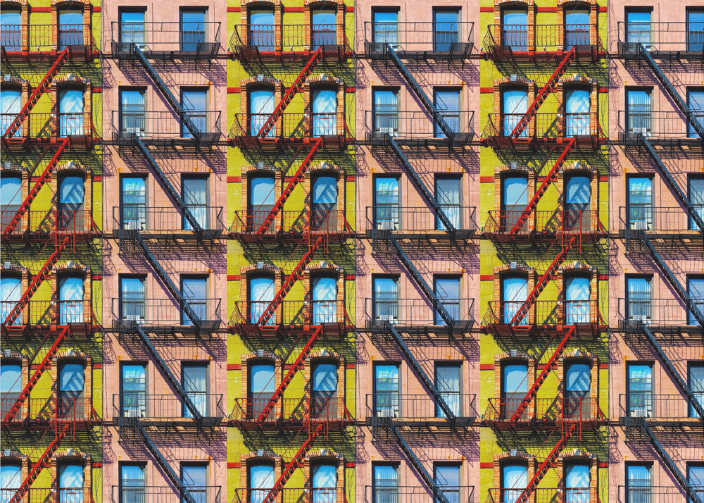 New Yorker Fenster | Leinwand