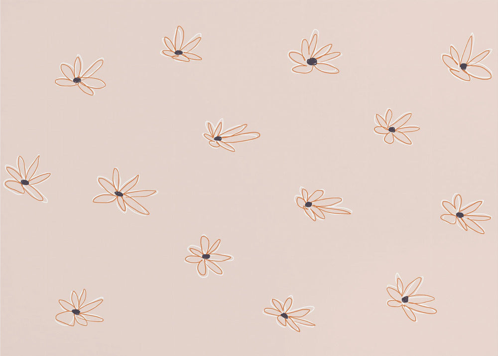 Minimalist Daisy Patterns | Wallpaper