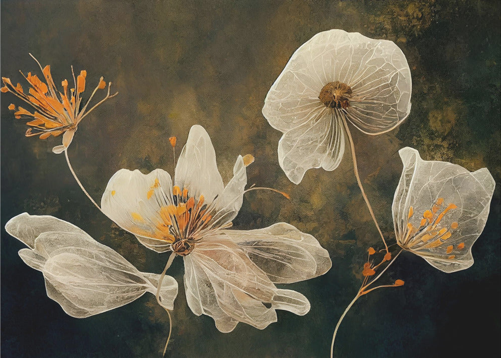 Ätherische Blüten | Leinwand
