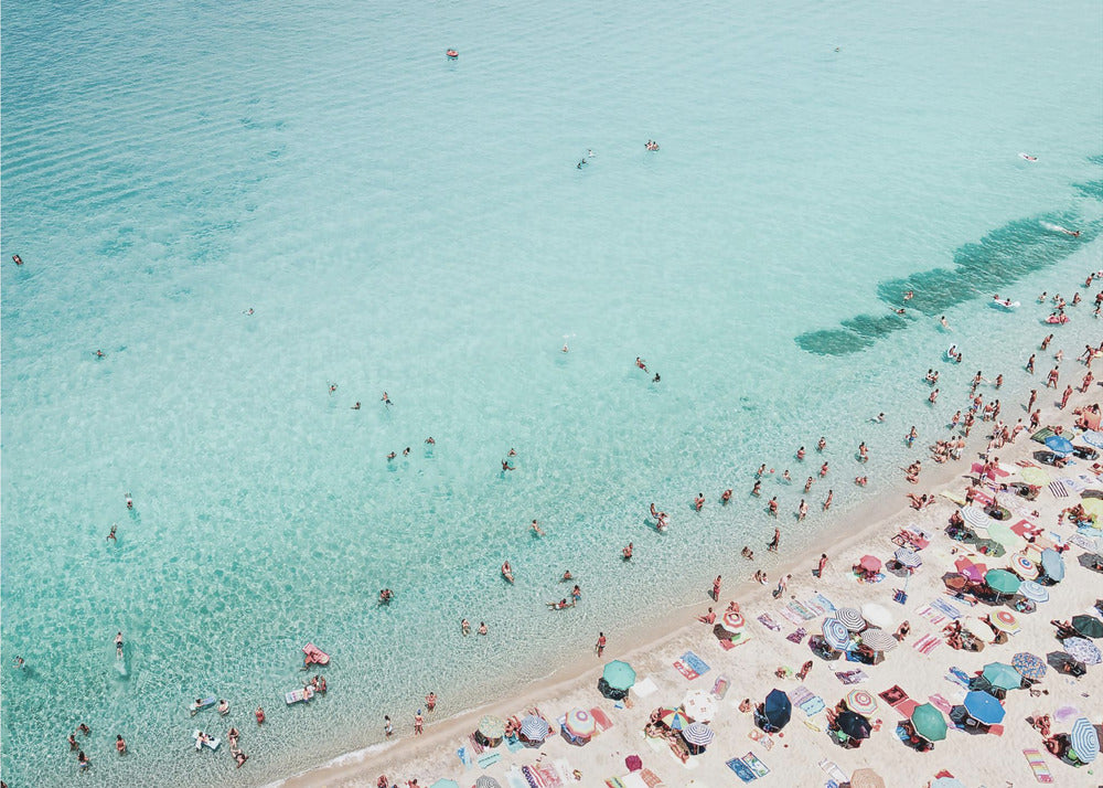 Busy Beach | Poster
