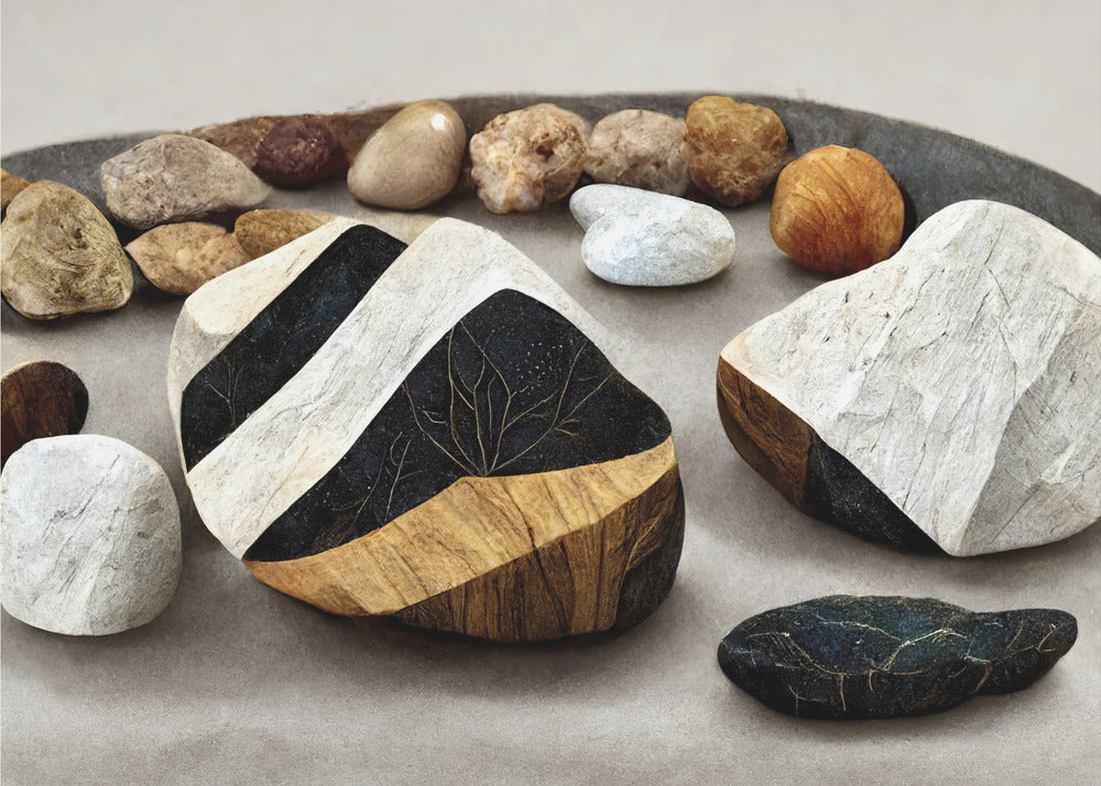 Layered Stonescape | Canvas