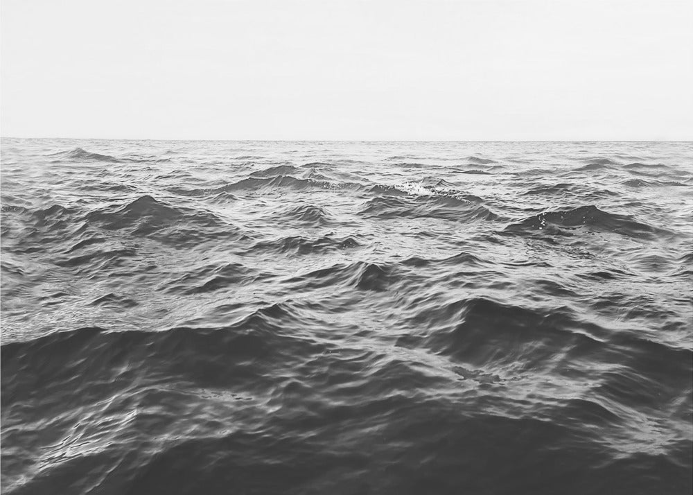 Wellenförmiger Horizont SW | Leinwand