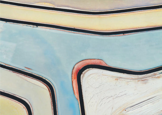 Lithium salt pool abstract | Canvas