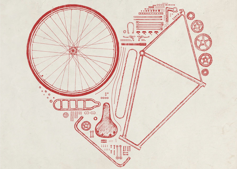 Love Bike Nº2 | Canvas