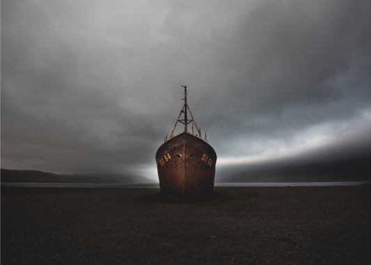 Das Wrack | Leinwand