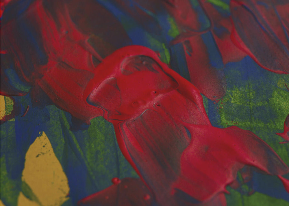 colored paints | Poster