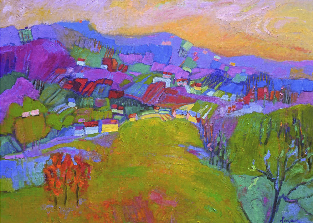 Naturinspirierte Landschaft | Leinwand