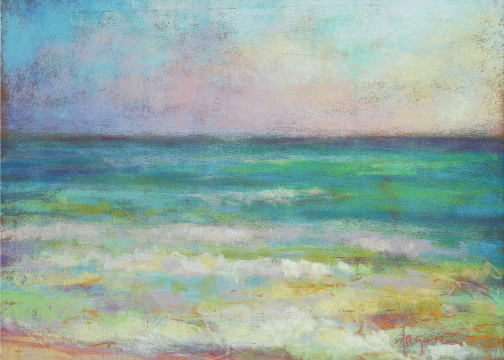 Ocean Hues at Dawn | Poster