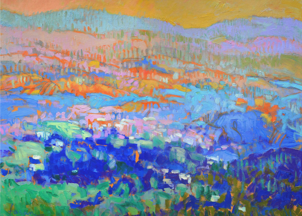 Chromatischer Horizont | Leinwand