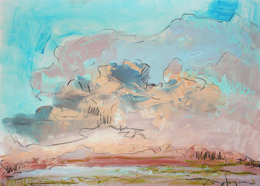 Ätherische Horizonte | Leinwand