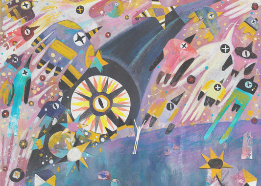 Stille aller Welten | Leinwand