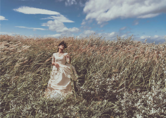 Ich warte | Leinwand