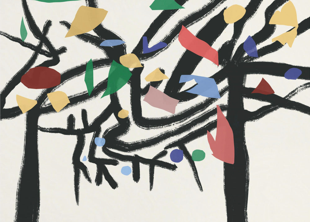 Farben im Wald 02 | Poster