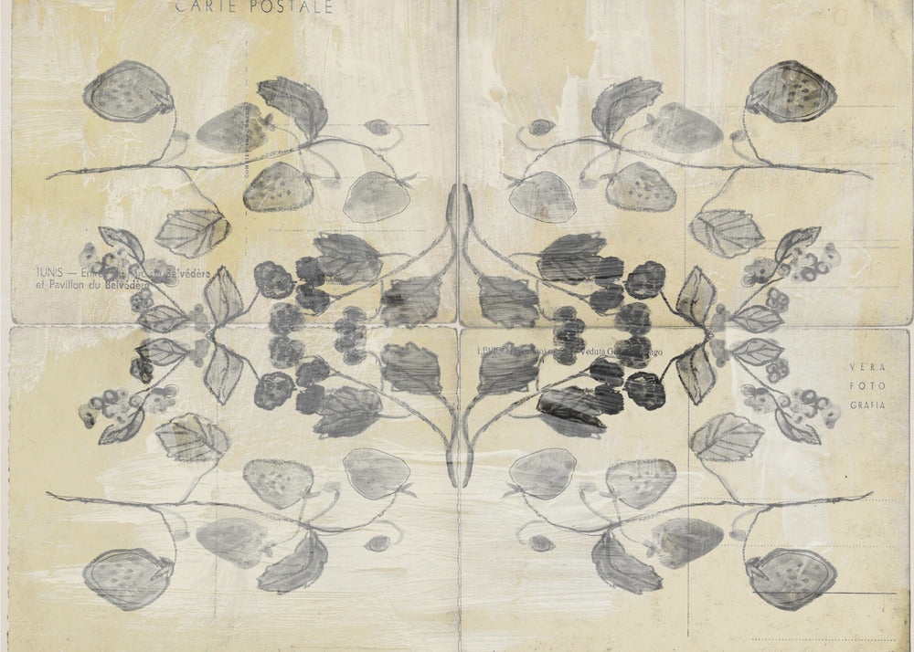 Vintage Beeren | Leinwand