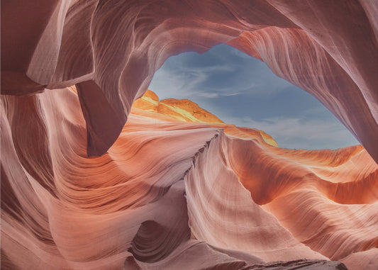 Wellen zum Himmel | Leinwand