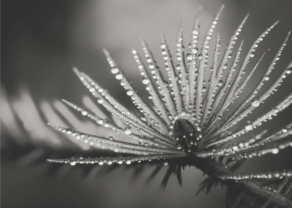 Taufrische Eleganz | Leinwand