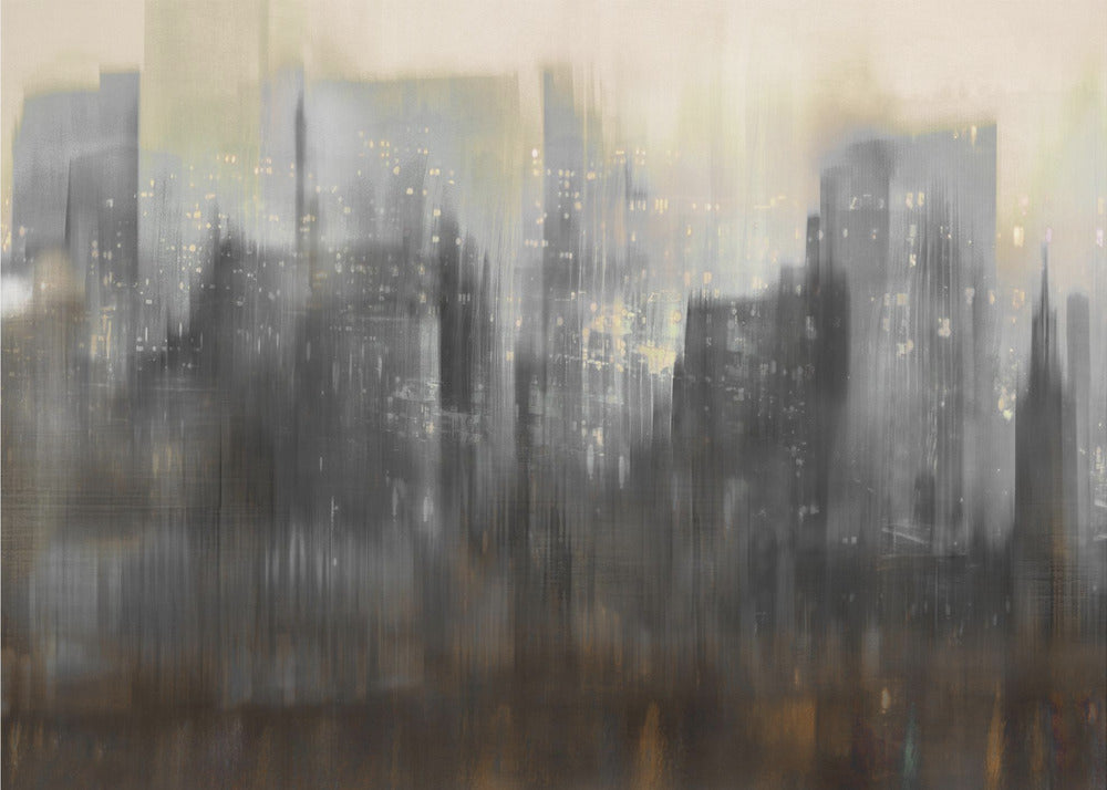 Night Sky City | Canvas