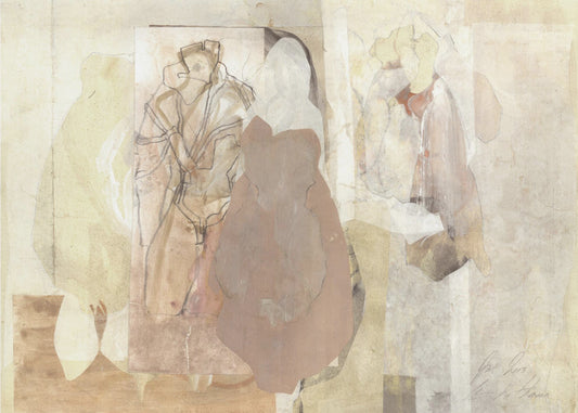 Geschichtete Silhouetten | Leinwand