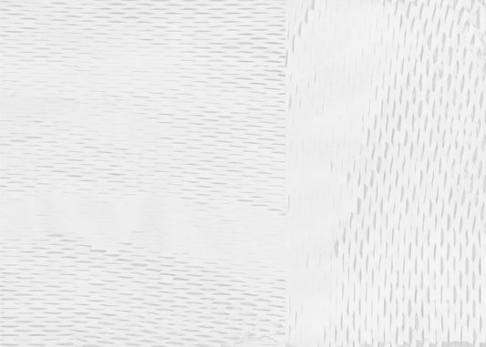 Weiße gewebte Blöcke 5 | Leinwand