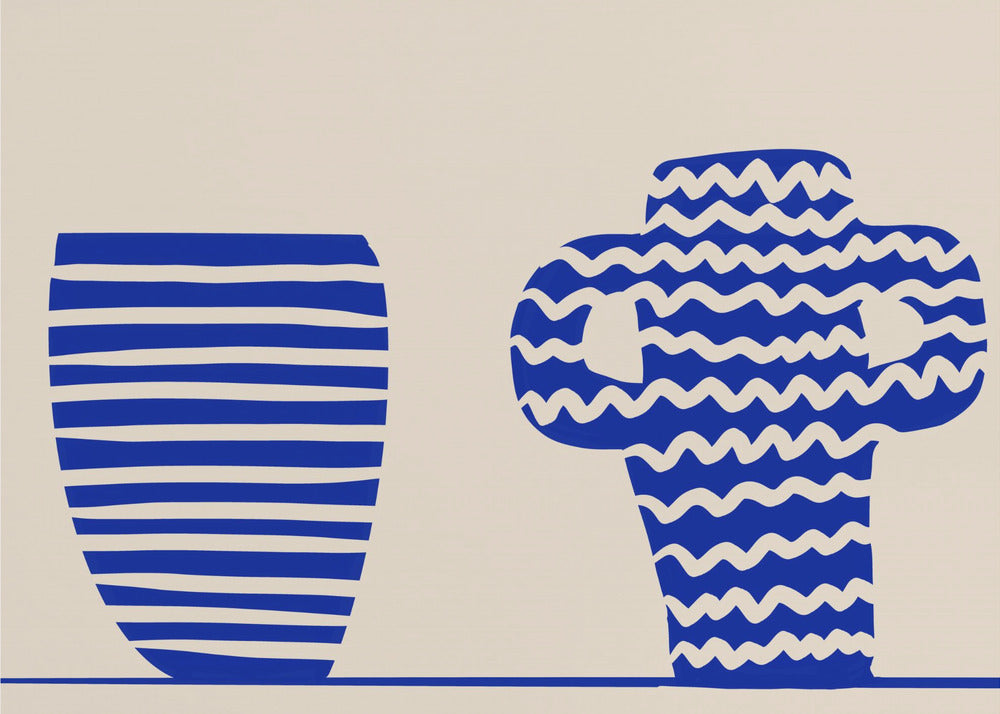 Blaue Vasen | Poster