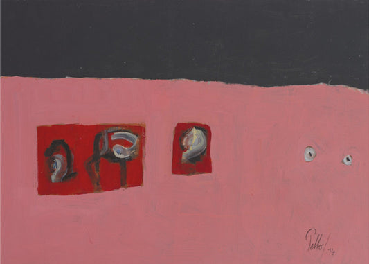 Beobachtende Augen | Leinwand