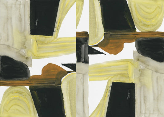 Abstrakte ausgeschnittene Formen 6 | Poster