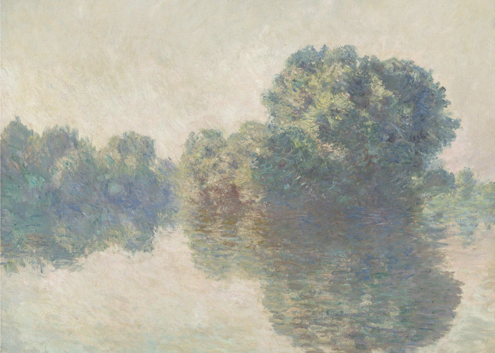 Die Seine bei Giverny (1897) | Leinwand