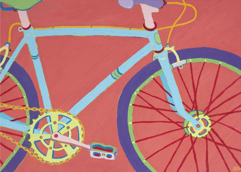 Lass uns eine Radtour machen | Leinwand