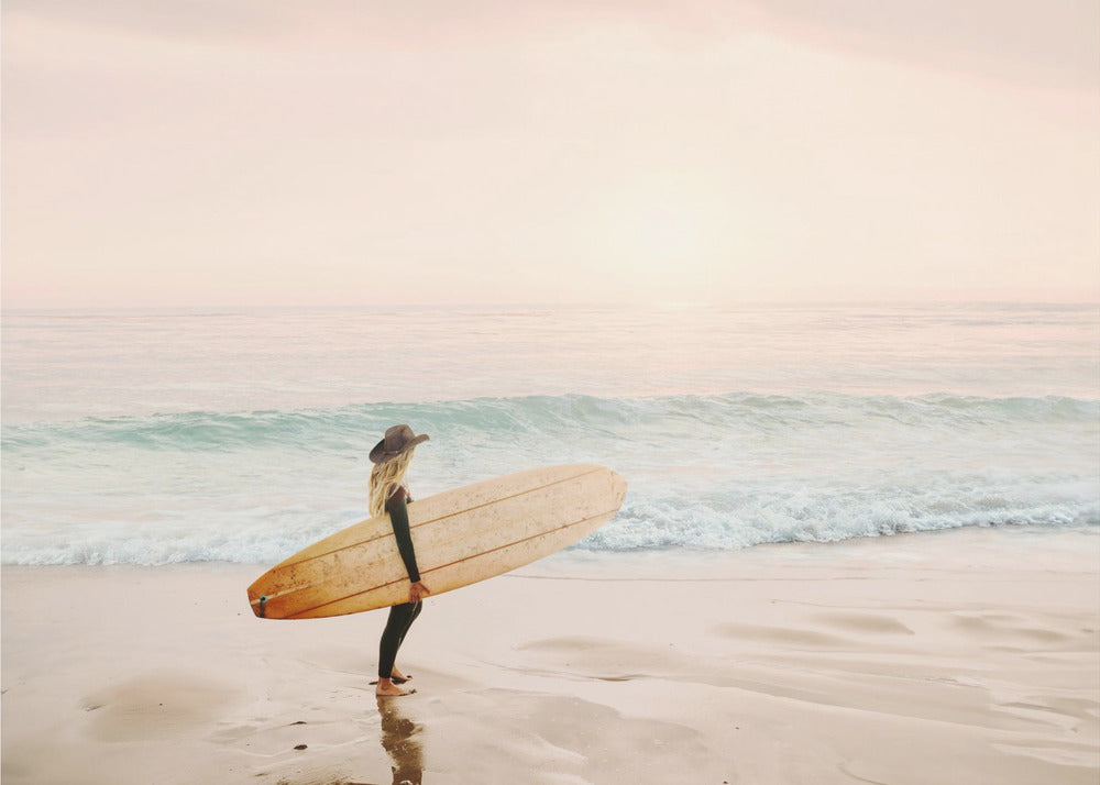 Surfer Cowgirl | Leinwand