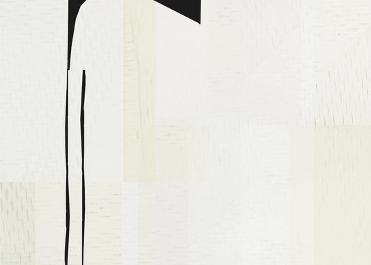 Weiße Webkunst 1 | Poster