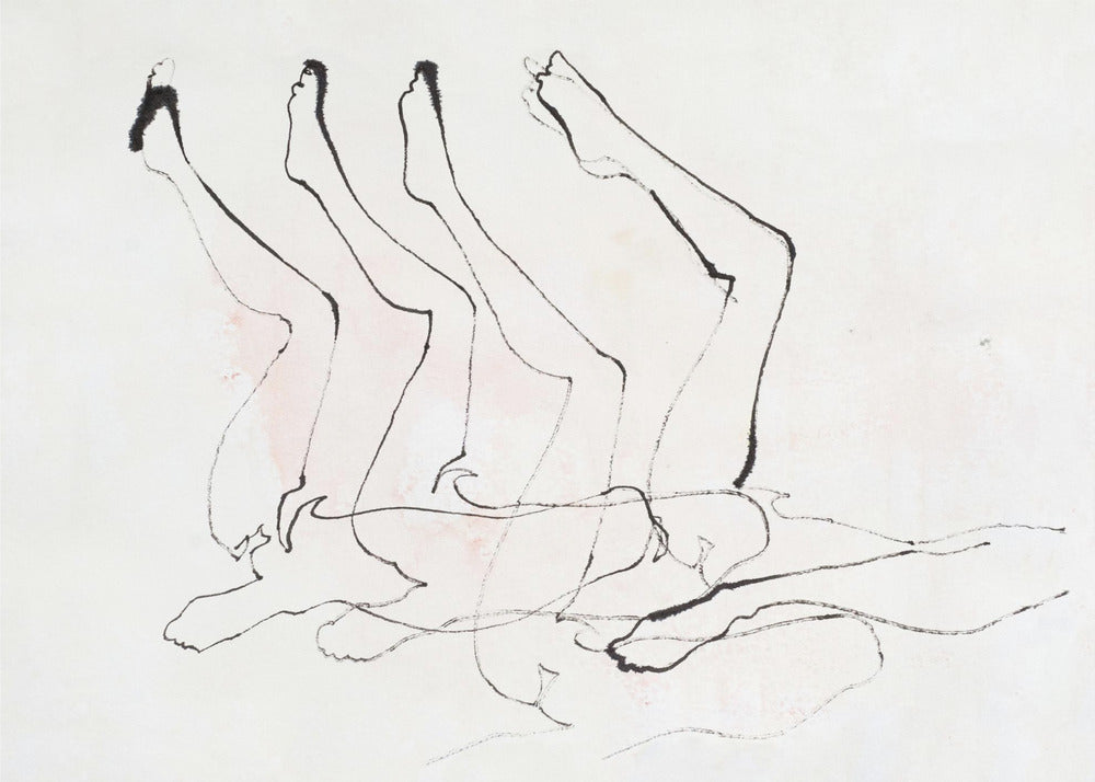 Beinstudie (ohne Titel) | Leinwand