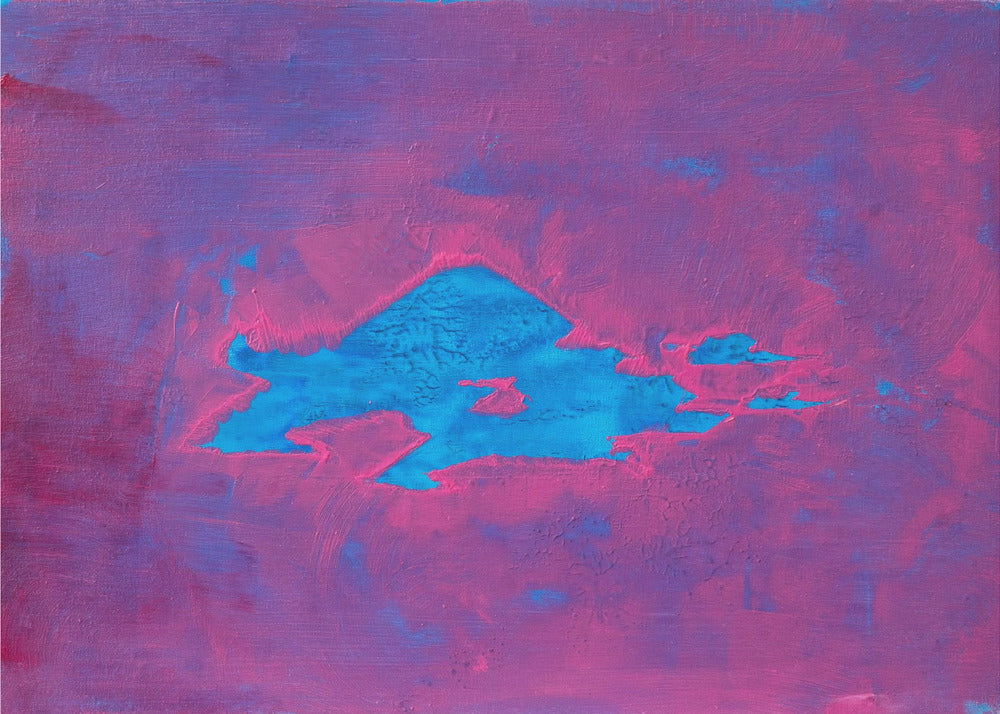Uap Cyan, Magenta Sky | Leinwand