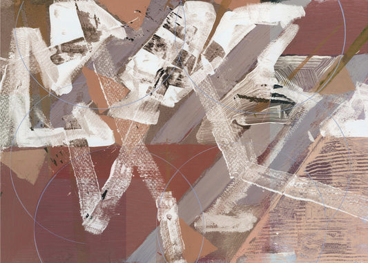 Abstrakte Kreise und Texturen 2 | Poster