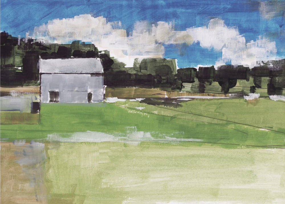 Barren Farm Barn Print No 2 | Poster