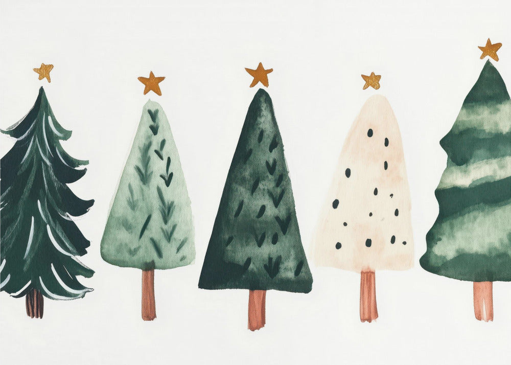 Whimsical Pines | Canvas