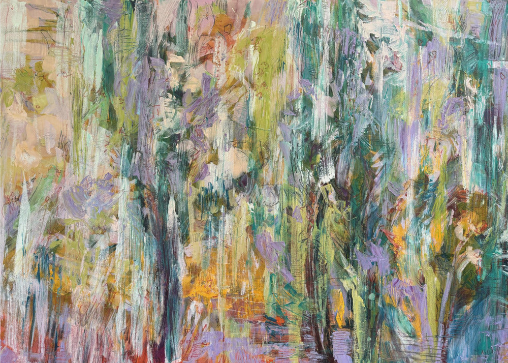 Wälder der Farbe | Leinwand
