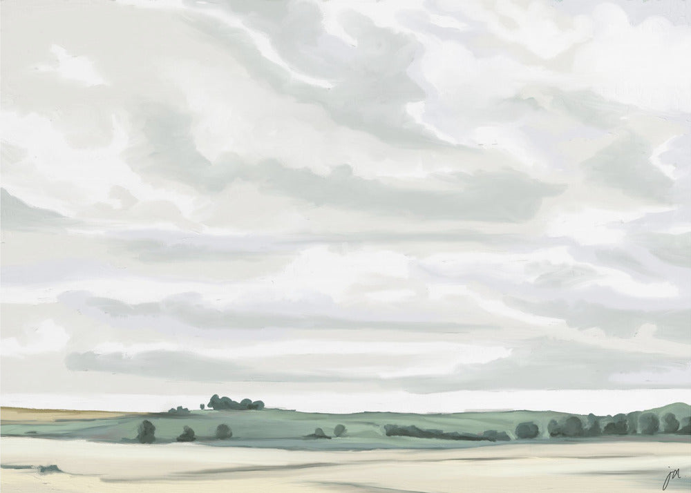 Ruhige Horizonte | Leinwand